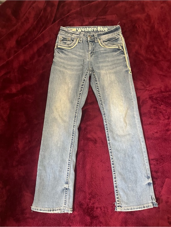 Western blue Other - Men’s Light Blue Straight Leg Jeans